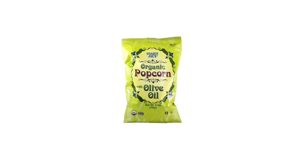 Organic Popcorn With Olive Oil (2) Healthy Trader Joe's Snacks POPSUGAR Family Photo 3