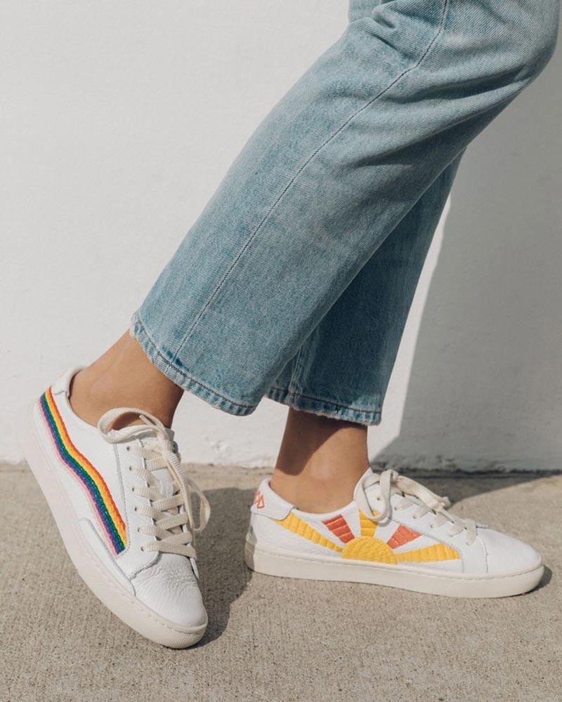 Soludos Rainbow Wave Sneaker