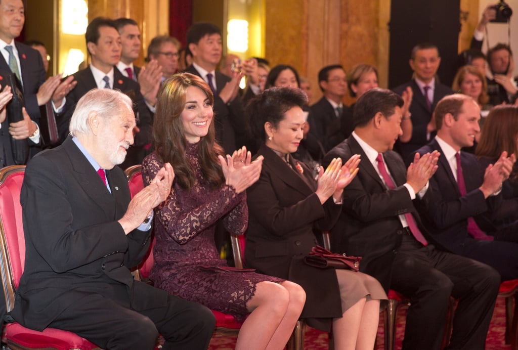 Kate Middleton Prince William Meet With Chinese President