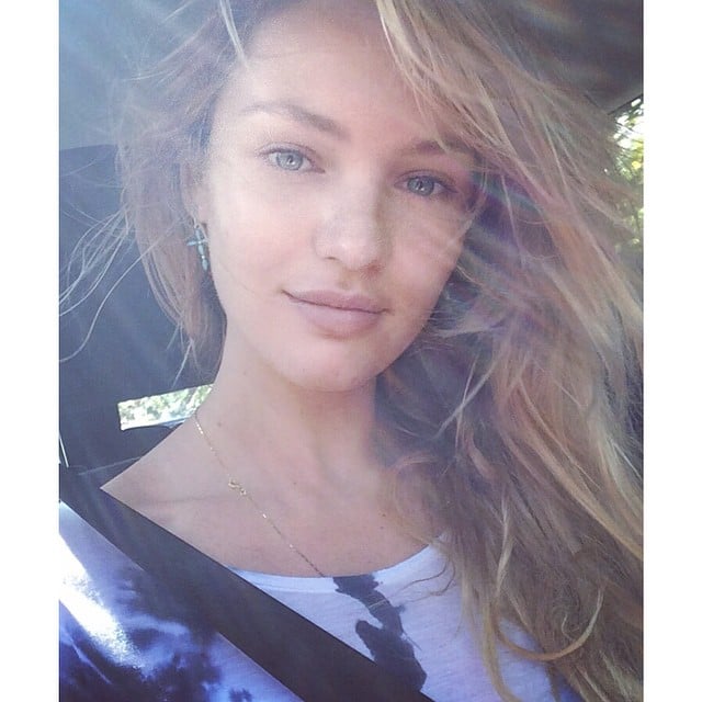 Candice Swanepoel Stunned In A No Makeup Selfie Celebrity Instagram 