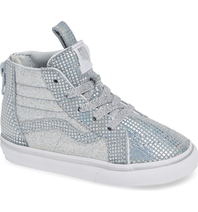 SK8-Hi Zip Sparkle Sneaker