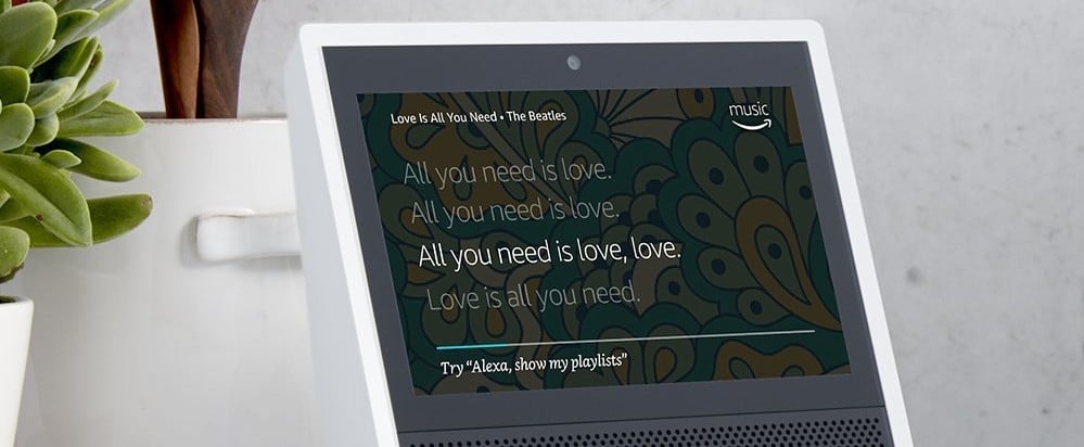 Amazon Alexa Top 40 Lyric Requests of 2017