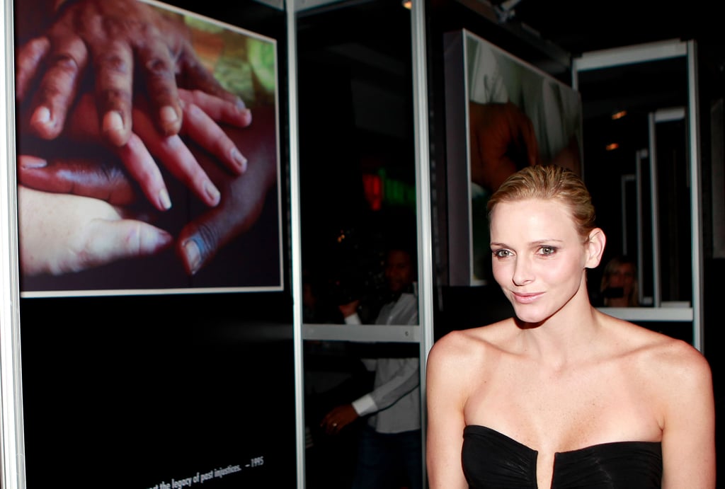 The then-future Princess of Monaco attended a launch for the Nelson Mandela Intimate Moments Exhibition in South Africa in February 2011.
Source: Getty / Michelly Rall