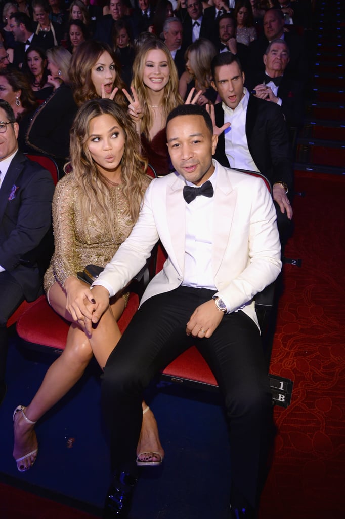 John Legend and Chrissy Teigen All-Star Grammy Concert 2015