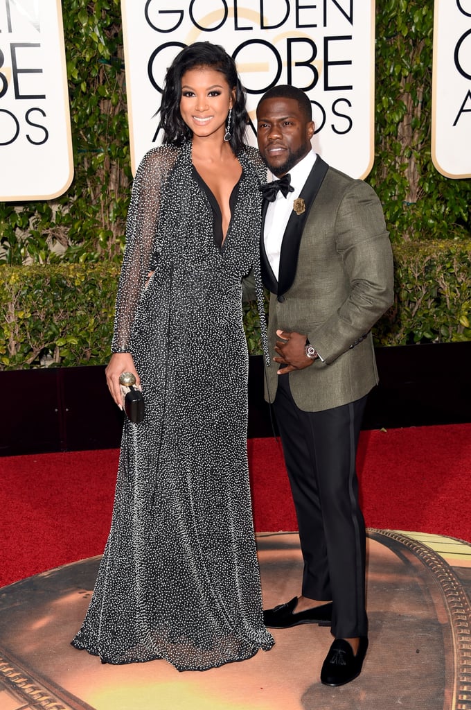 Eniko Parrish and Kevin Hart