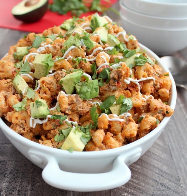 Slow-Cooker Taco Macaroni and Cheese