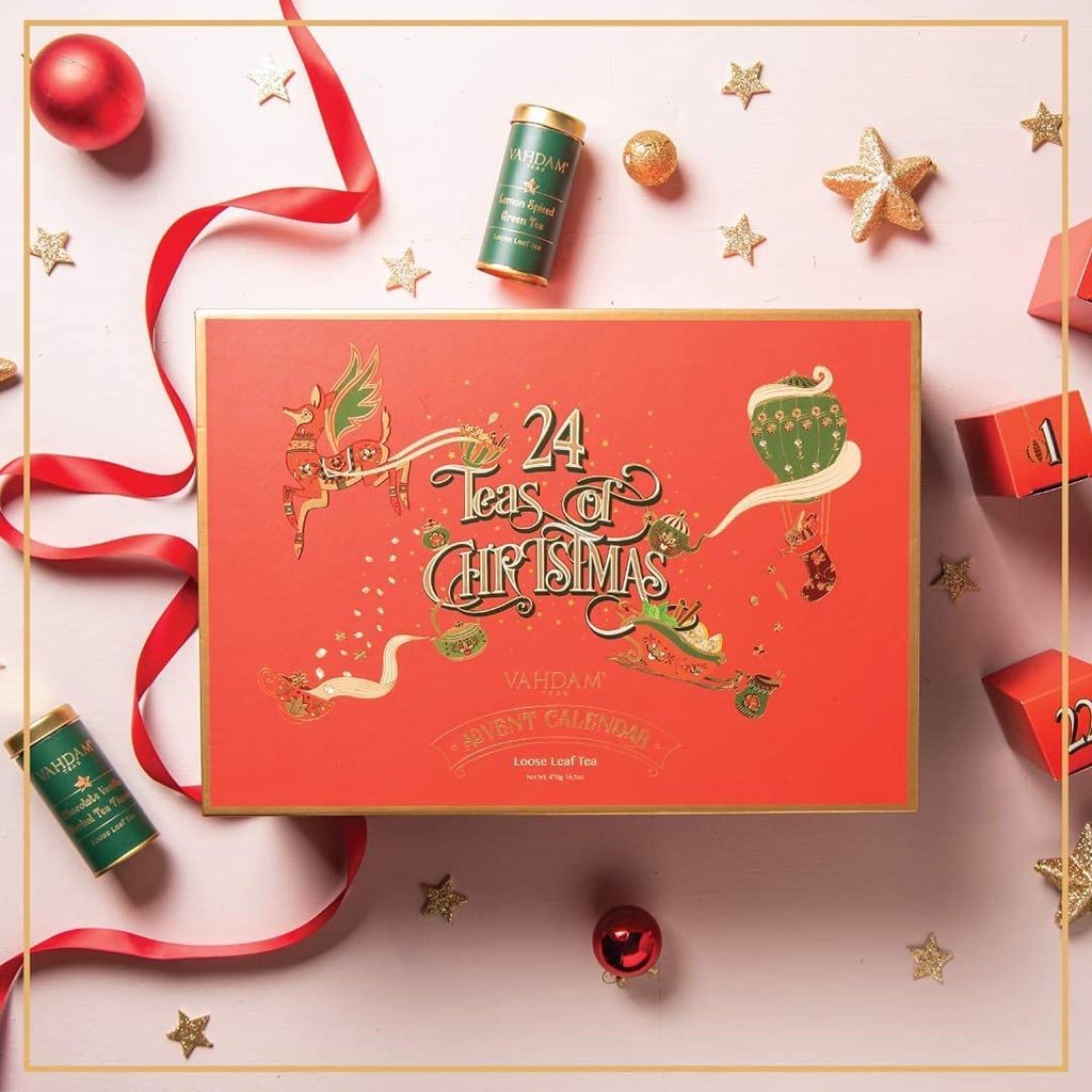 A Tea Advent Calendar: Vahdam Teas Christmas Advent Calendar Set of 24 Loose Leaf Teas