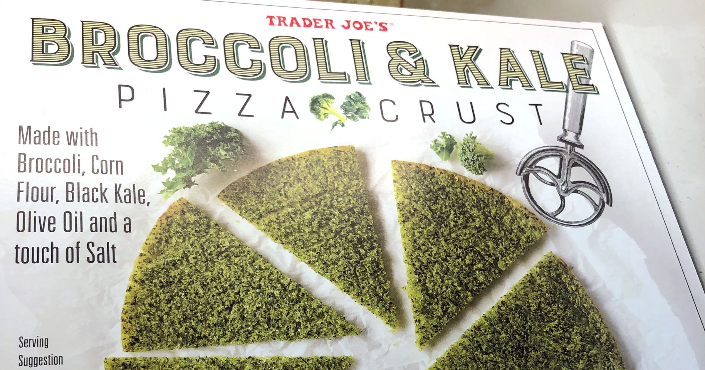 Trader Joe's Broccoli and Kale Pizza Crust Review POPSUGAR Fitness