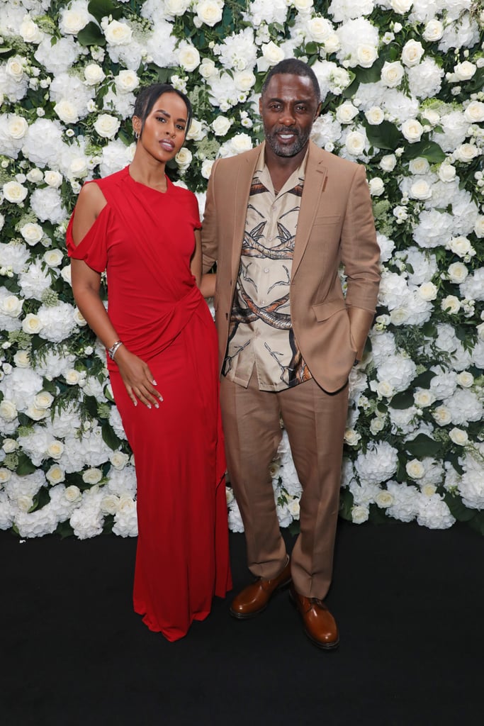 Sabrina Dhowre Elba and Idris Elba at the British Vogue and Tiffany & Co. Party