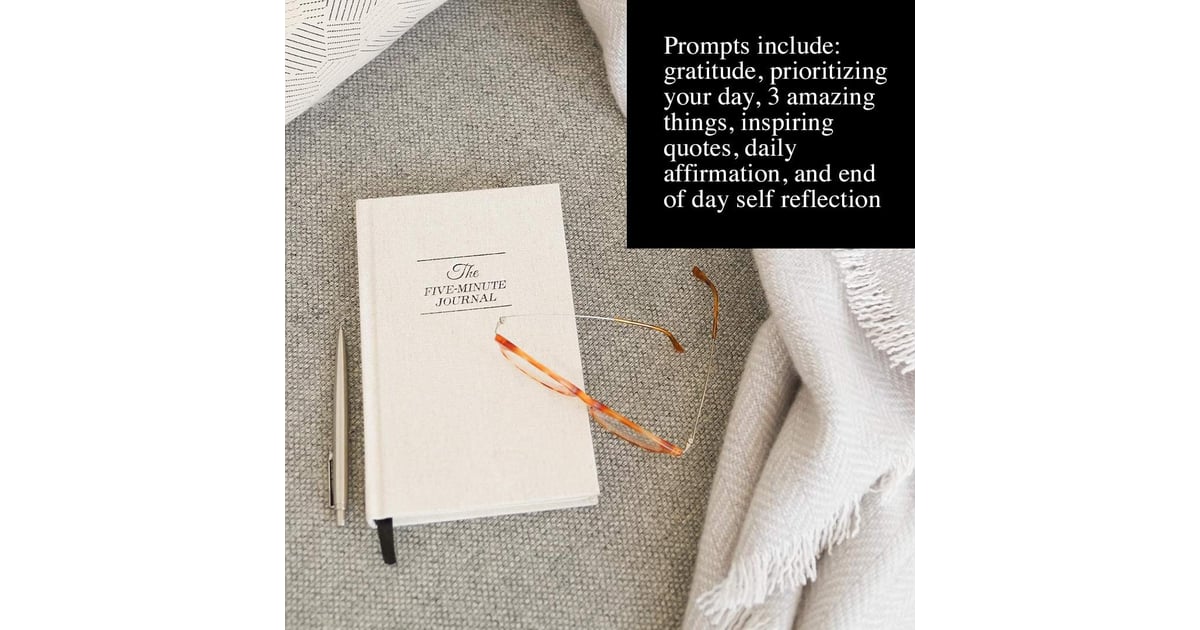 The FiveMinute Journal A Happier You in 5 Minutes a Day Best Last