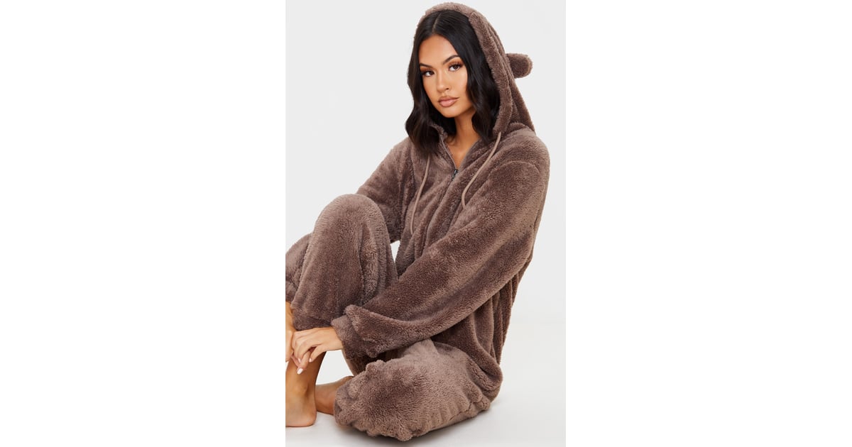 fluffy teddy onesie