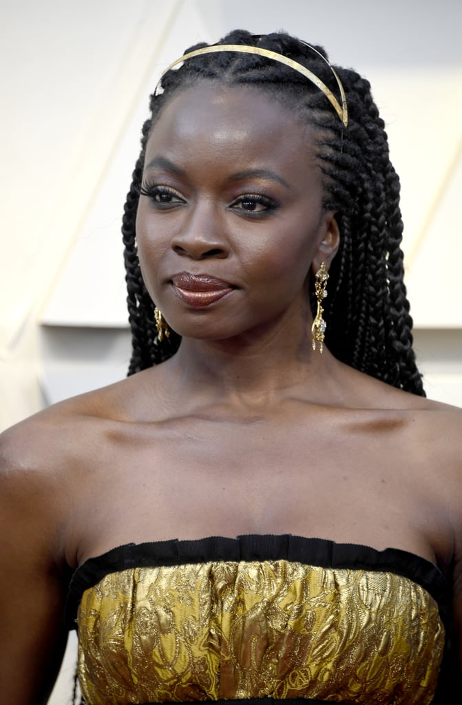 Danai Gurira Wears Braids At The 2019 Oscars Popsugar Beauty Photo 2 7970