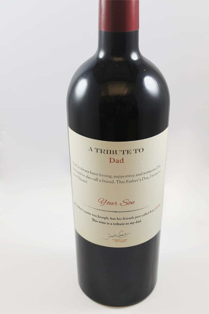 Josh Cellars Wine With Personalized Label Father's Day Personalized