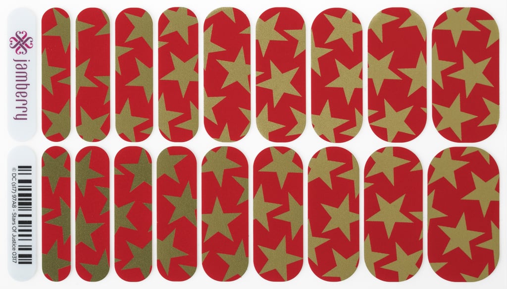 Stars of Justice Jamberry Nail Wraps