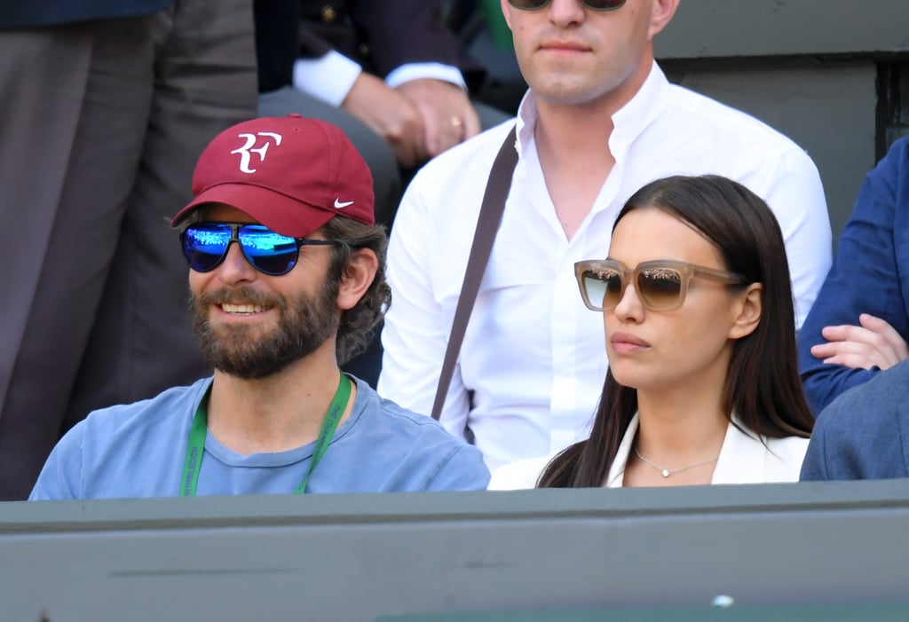 Bradley Cooper and Irina Shayk at Wimbledon 2016