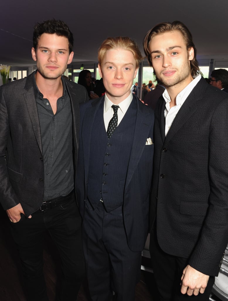 Jeremy Irvine, Freddie Fox, and Douglas Booth hit the polo in 2013.