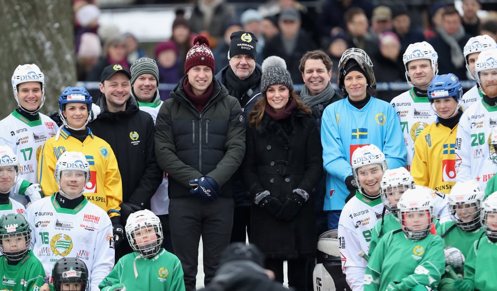 Prince William and Kate Middleton In Stockholm Jan. 30.