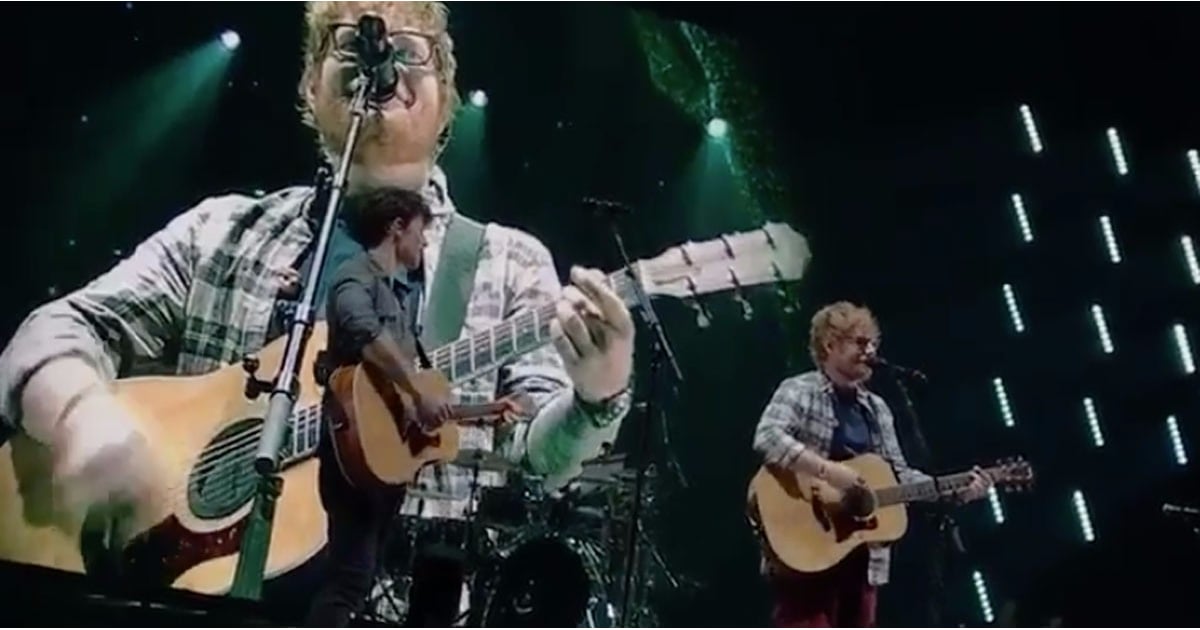 Shawn Mendes and Ed Sheeran Singing "Mercy" Video POPSUGAR Entertainment