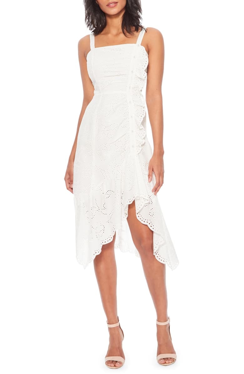 Parker high low sales dress