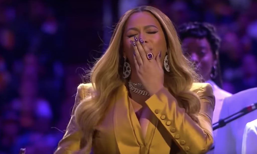 Beyoncé's Nail Art Tribute to Kobe and Gianna Bryant