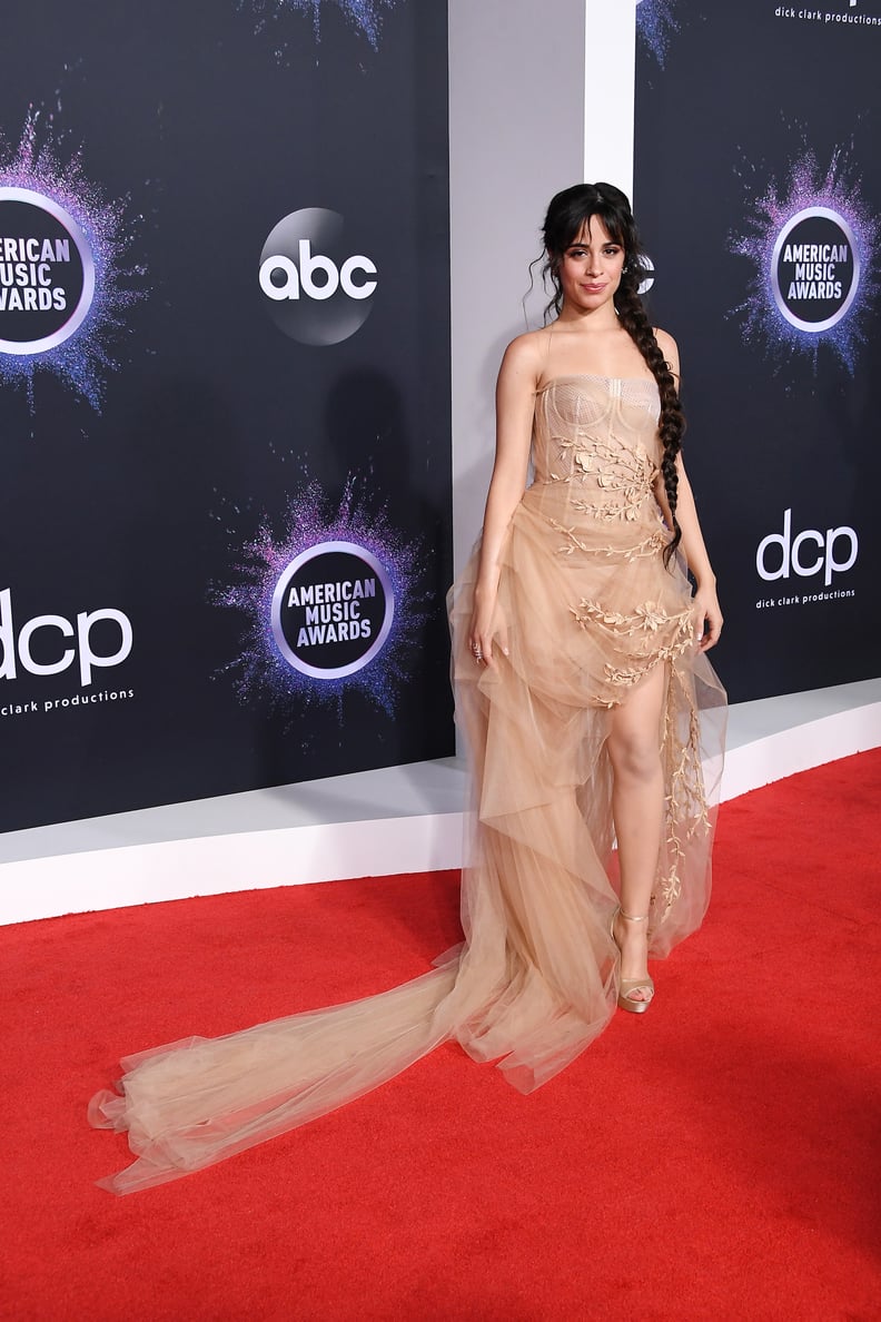 Camila Cabello in Oscar de la Renta at the 2019 AMAs