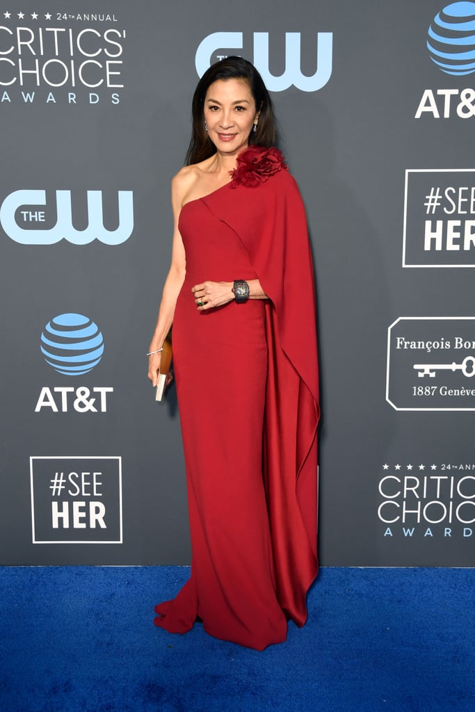 Michelle Yeoh at the 2019 Critics' Choice Awards