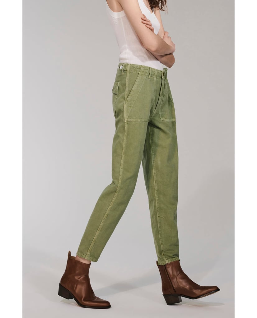 zara slim fit pants
