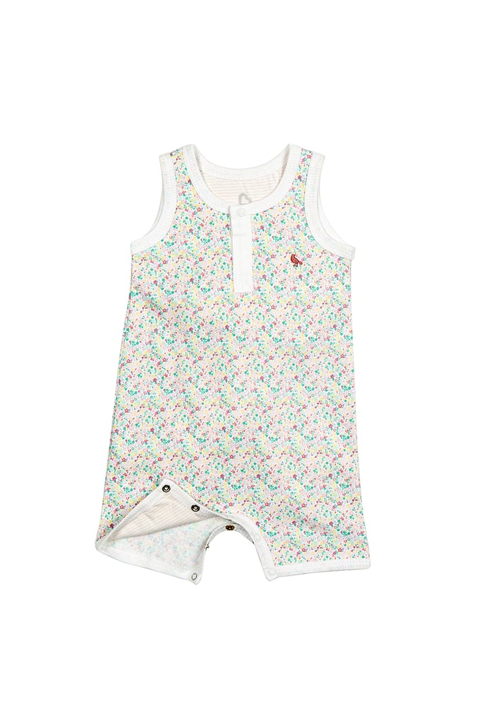 Sleeveless Floral Onester