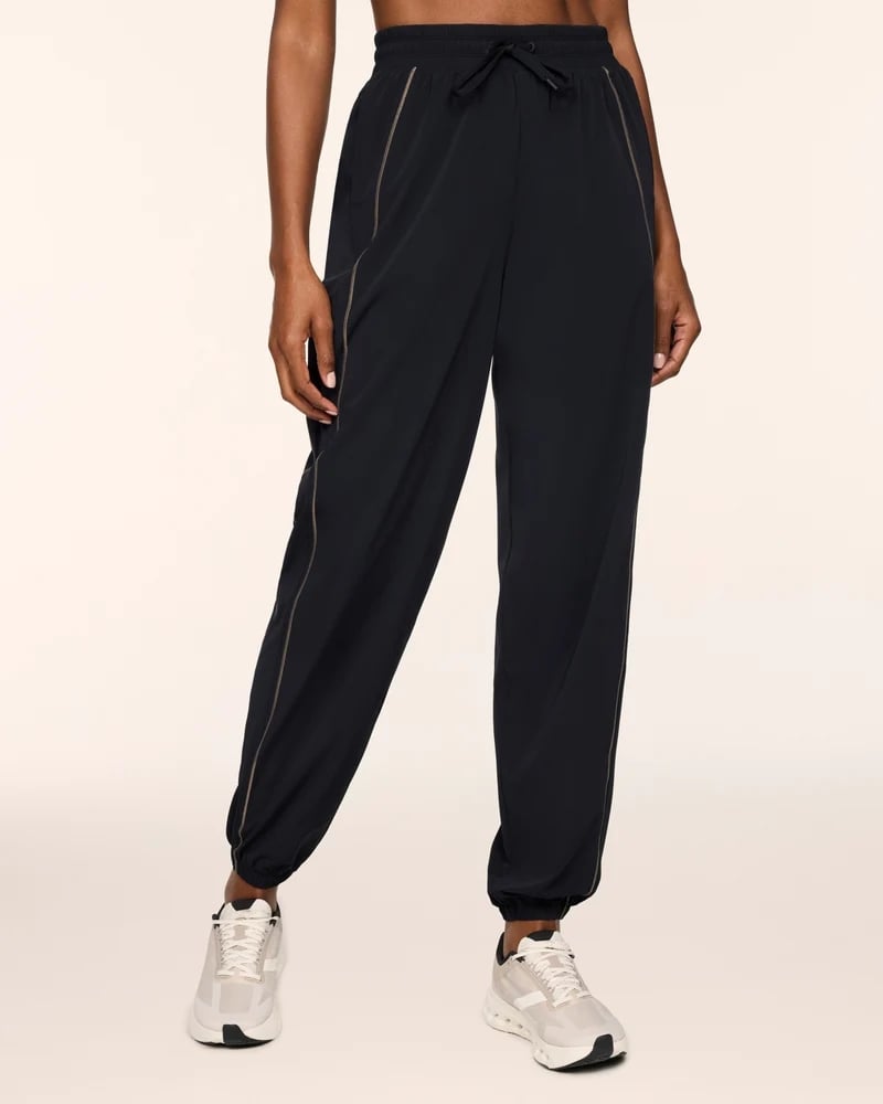 Spanx BoostUp RunClub Jogger ($118)
Consider these joggers the perfect warm-up layer or full-length pant for cold weather runs. The mix of nylon and elastane feels lightweight on the skin and will wick away moisture. Thanks to the drawstring waistband and ankle cuffs, you'll feel secure in the style no matter how many miles you put in.