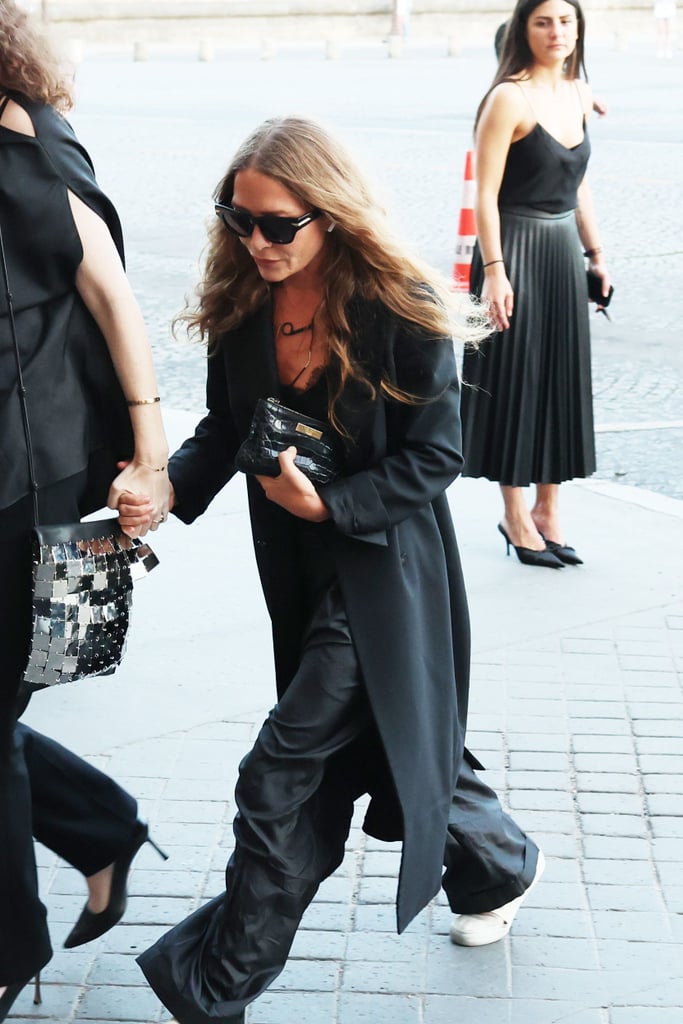 Mary-Kate Olsen in Balenciaga During Paris Couture Week
