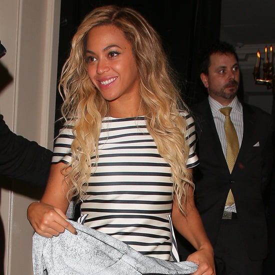 Beyonce Wears Jacket Leaving London Arts CLub