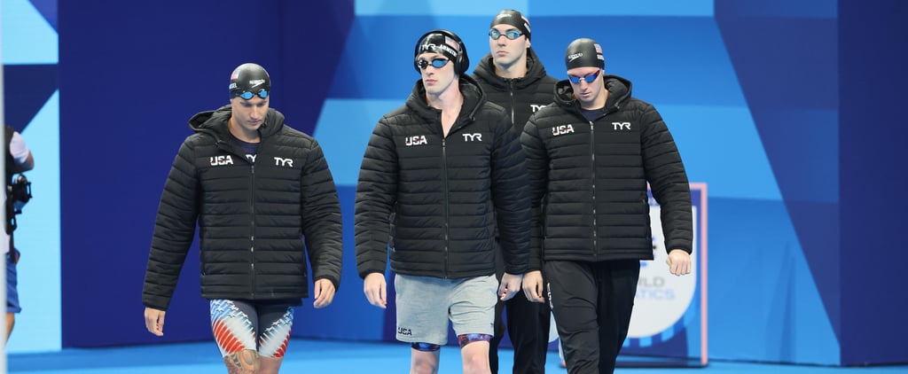 Why Olympic Swimmers Wear Coats Before a Race