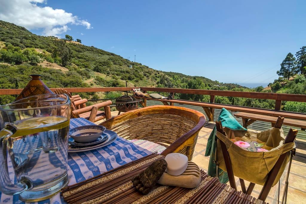 Malibu Farm Yurt on Airbnb