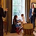 Why Do Kate and William Kneel to Talk to Their Children?