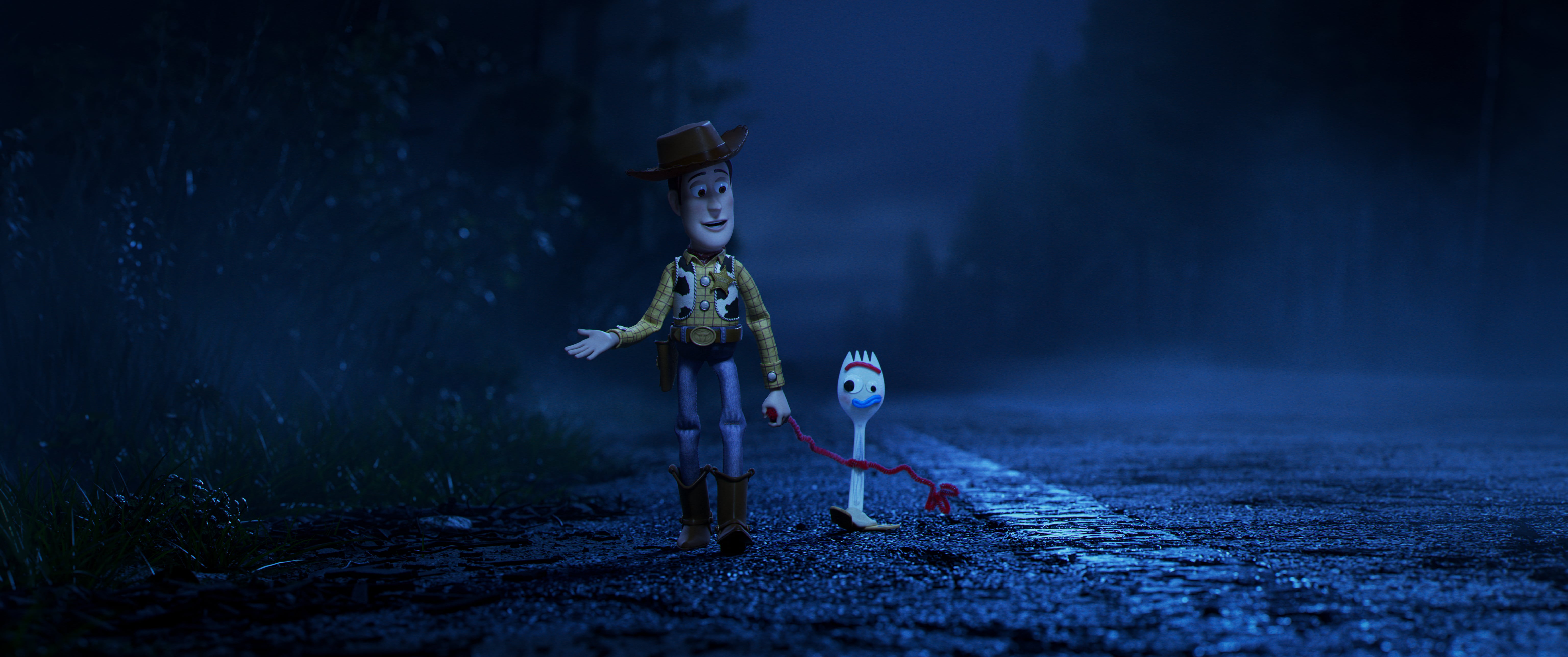 Forky has Bonnie written on his legs, just like Andy's toys. : r/Pixar