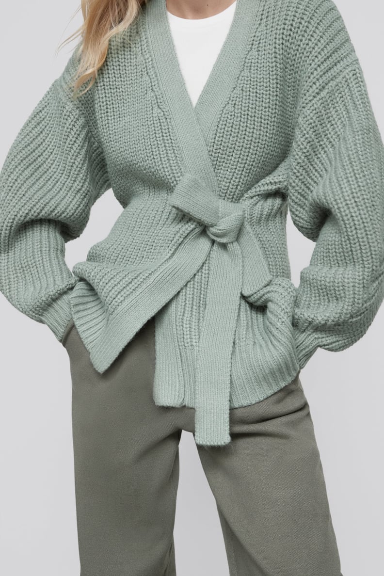 Zara Tied Knit Sweater
