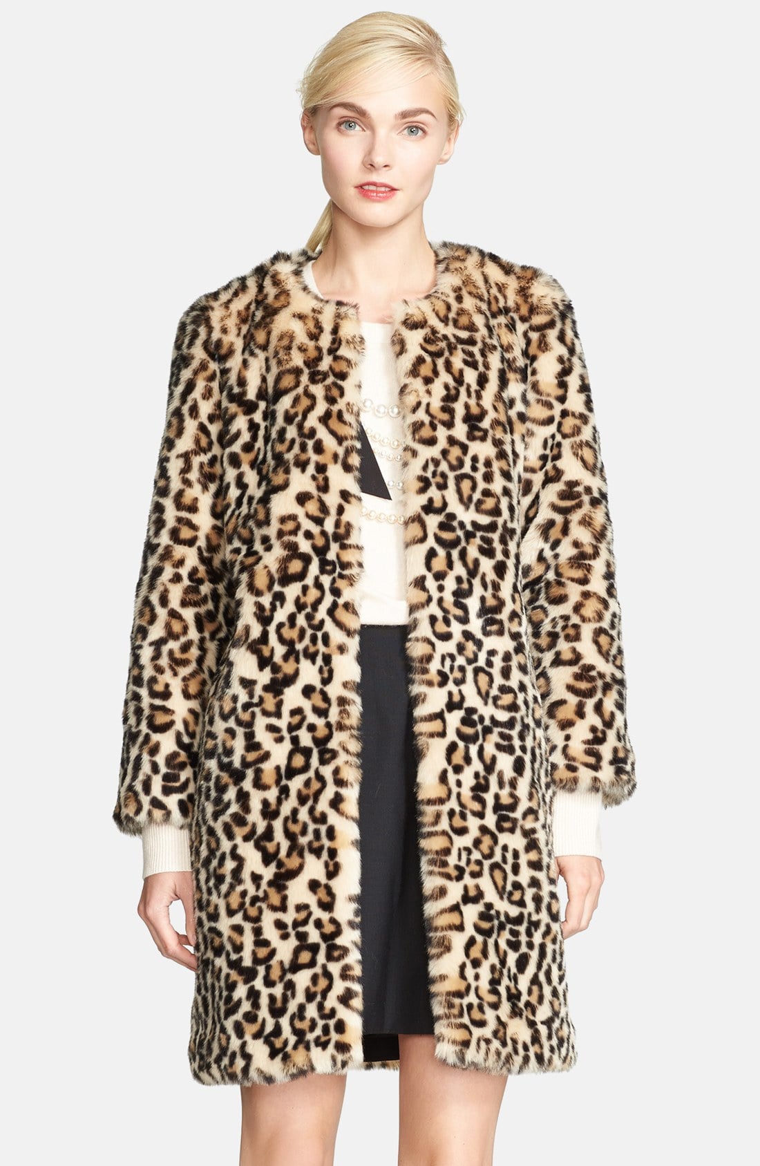Kate Spade New York Rosalyn Faux Fur Coat ($898) | Here's How to Really  Rock That Furry Jacket | POPSUGAR Fashion Photo 36