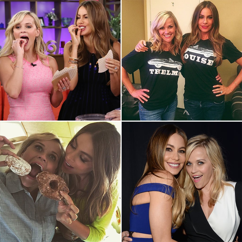 Reese Witherspoon and Sofia Vergara Promoting Hot Pursuit