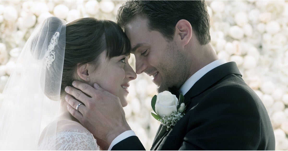 Anastasias Wedding Dress In Fifty Shades Freed Popsugar Love And Sex 