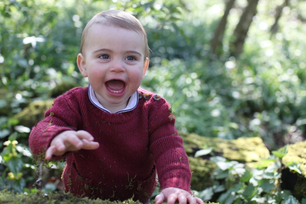 Prince Louis&#39;s First Birthday Portraits | POPSUGAR Celebrity