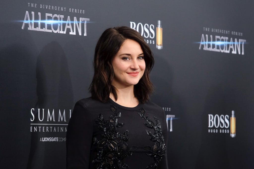 Shailene Woodley With Dark Hair | Spring 2016