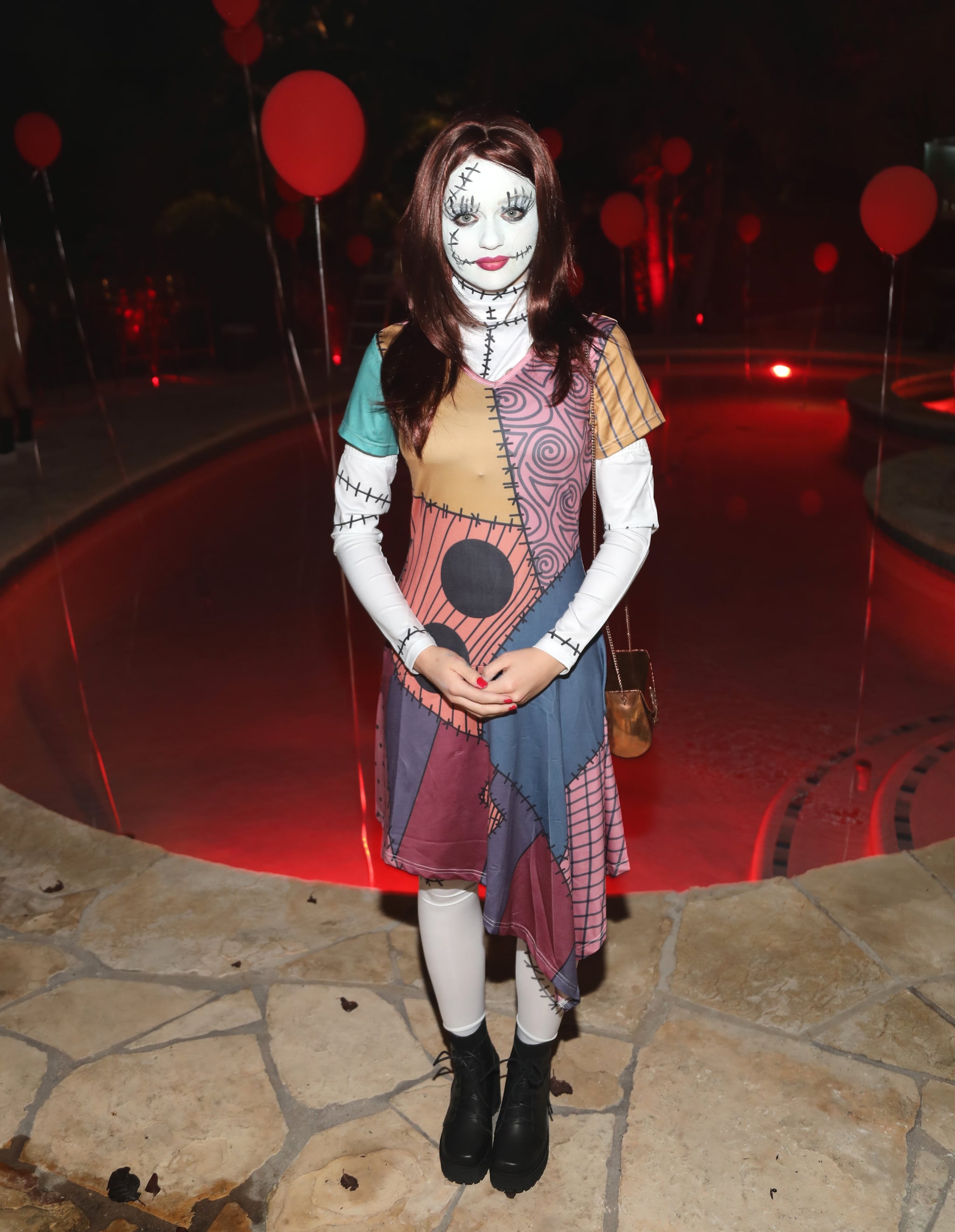 Joey King As Sally From The Nightmare Before Christmas Celebrity Halloween Costumes 2017 Popsugar Celebrity Uk Photo 28