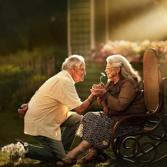 Elderly Couples Pose For Engagement-Style Photo Shoots