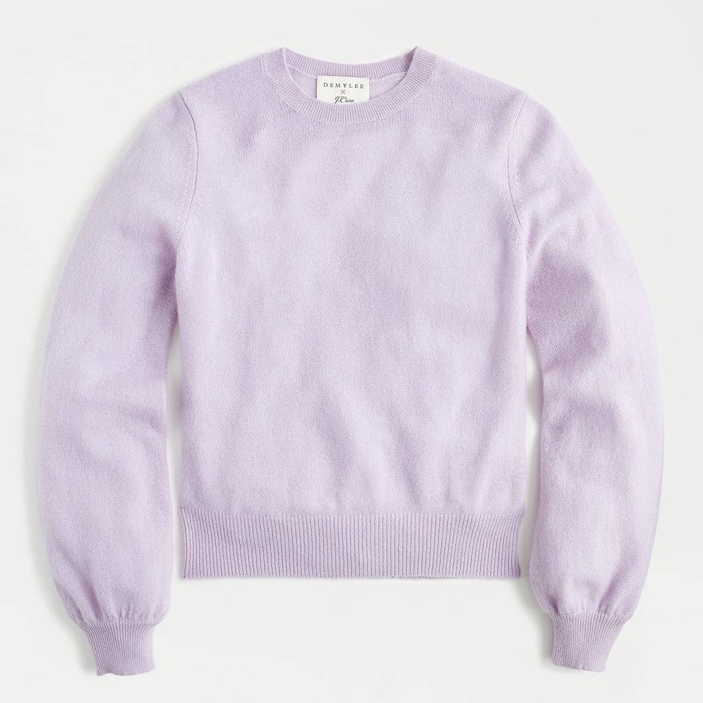 Demylee Balloon-Sleeve Sweater in Cashmere