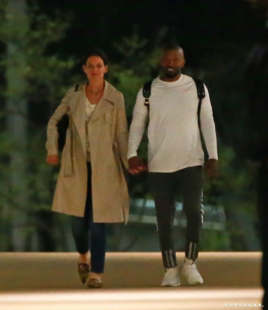 Katie Holmes With Corinne and Jamie Foxx in LA April 2019