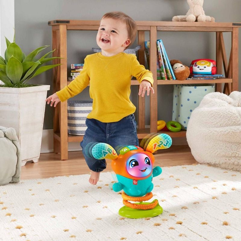 A Musical Toy For Babies: Fisher-Price DJ Bouncin' Beats Interactive Musical Learning Toy