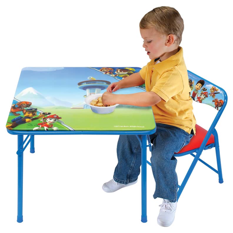 Paw patrol junior table and chair set hot sale