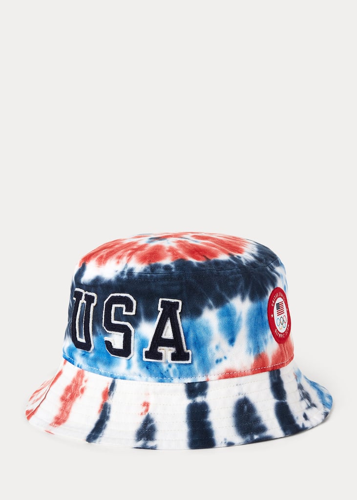 Shop the Tie-Dye Team USA Olympic Bucket Hat by Ralph Lauren