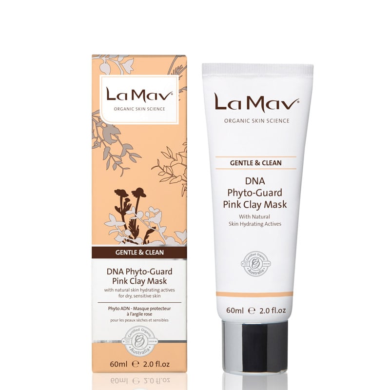La Mav DNA Phyto-Gaurd Pink Clay Mask, $29.95 La Mav DNA Phyto-Gaurd Pink Clay Mask, $29.95