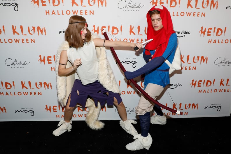 October 2019: Palvin and Sprouse Attend Heidi Klum's Halloween Party Again